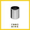 kuweta okrągła cylindryczna do lodów 200 x 250 mm FVAT nowa - 1