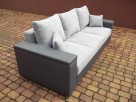 kanapa/sofa/sprężyny bonell/150 cm szerokie spanie/producent - 6
