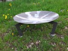 Palenisko ogrodowe ze stali corten o średnicy 50cm - 4