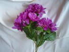 Sztuczny kwiat Fuksja gałązka bukiet dł.70cm - 1