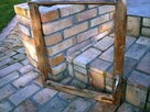 Rama okienna lustro aranżacja wnętrz obraz okno loft  58x63 - 2