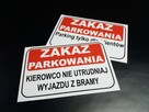 TABLICZKA ZNAK - ZAKAZ PARKOWANIA TWOJA TREŚĆ - 4