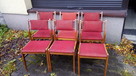 Krzesło PRL, Krzesła 6 szt.Meble PRL, Fotel PRL, Komody, Antyk - 3