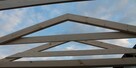 KONSTRUKCJA ALTANY 5x4m WIATA ZADASZENIE PERGOLA DOMEK GARAŻ - 7
