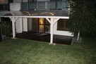 WIATA PRZYŚCIENNA Zadaszenie taras Pergola Poliwęglan Altana - 8