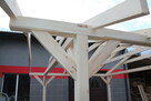KONSTRUKCJA ALTANY 5x4m WIATA ZADASZENIE PERGOLA DOMEK GARAŻ - 6