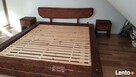 Łóżko rustykalne ciosane pod wymiar - 6