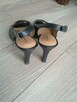 czarne eleganckie sandały - 2