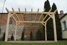 PERGOLA WIATA 3.6m x 3.3m Altana Altanka Zadaszenie tarasu - 3