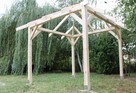 Altana KONSTRUKCJA ALTANY 3,5x3,5m Altanka Pergola Wiata - 4