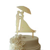 Dekoracja na tort weselny topper ślubny, para młoda, wesele - 6