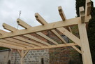 PERGOLA WIATA 3.6m x 3.3m Altana Altanka Zadaszenie tarasu - 7