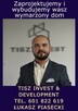 Dom w Śremie lub okolicy Tisz Invest Michał Tiszer 601822619 - 2