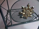 Gazetnik, metal ,kolor stalowy - 2