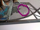 Gazetnik, metal ,kolor stalowy - 8