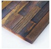 Drewniane panele ścienne dekoracyjne, naturalne lite drewno - 3