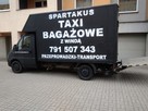 SPARTAKUS TANIO taxi bagazowe winda, PRZEPROWADZKI transport - 6