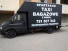 SPARTAKUS TANIO taxi bagazowe winda, PRZEPROWADZKI transport - 1