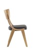 Stylizowane na lata 50- te krzesło dębowe BENT (Skoczek PRL) - 7