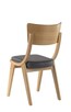 Stylizowane na lata 50- te krzesło dębowe BENT (Skoczek PRL) - 6