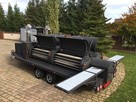 smoker grill bbq Texas 4 xxl long mobilny grill - 6