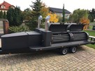 smoker grill bbq Texas 4 xxl long mobilny grill - 4