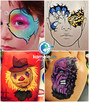 Malowanie twarzy Face painting halloween mikołajki - 6