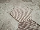 Hexagon dekory heksagon gipsowe hit płytki gipsowe - 8