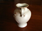 Ceramiczny dzbanek – wazon ręcznie wykonany z motywem kłosa - 4