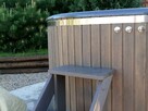 Bania Balia Ogrodowa Tuba Sauna Jacuzzi Gorąca Beczka Kąpiel - 7