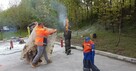 Symulacja gaszenia pożaru Ppoż gaszenie pożaru szkolenie - 5