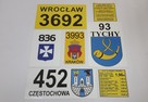 Oznaczenia taxi LAMINOWANY MAGNES naklejka na folii samochód - 4
