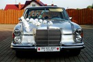 Auto do ślubu zabytkowy Mercedes W108 - 9