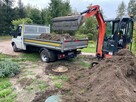 USŁUGI MINIKOPARKĄ, MINIŁADOWARKĄ, WYWROTKĄ, DRENAŻ, PIASEK - 9