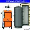 Kocioł zgazowujący drewno piec na drewno SIGMA 24 kW + bufor - 1