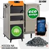 Piec z podajnikiem na ekogroszek 5 klasy Ecowarmer 25kW - 1