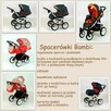 Nowy wózek dziecięcy 3w1 lub 2w1 (z gwarancją 24 msc.) - 11
