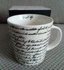 Scrittura duży kubek pismo 400ml pudełko prezentowe - 6