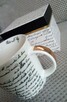 Scrittura duży kubek pismo 400ml pudełko prezentowe - 2