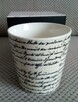 Scrittura duży kubek pismo 400ml pudełko prezentowe - 4