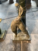 Figura z brązu. Thick Lady , Nowoczesna Kobieta, Rzeźba z br - 8