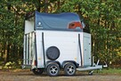 przyczepa do transportu koni bez siodlarni aluminiowa - 3