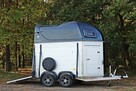 przyczepa do transportu koni bez siodlarni aluminiowa - 2