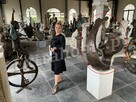 Fontanna z brązu Chłopiec z rybą - 15