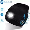 Czapka ze słuchawkami bluetooth oraz światłem LED - 3