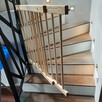 Nowa bramka, barierka zabezpieczająca na drzwi, schody - 6