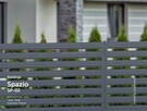 Tanie ogrodzenie metalowe SPAZIO SP-02, samodzielny montaż - 2