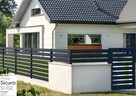 Tanie ogrodzenie metalowe SICURO SI-02, samodzielny montaż - 4
