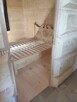 Łóżko drewniane rzebione świerkowe 160/200 - 2