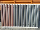 Sztacheta metalowa DOBRE CENY 12 cm szerokość różne wymiary - 3
